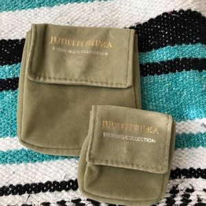 Brighton and Judith ripka jewelry dust bags